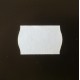 Etiket 26x16 golfrand wit afneembaar 
