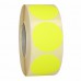 Prijssticker Ø17mm fluor geel 1000/rol Th99031617