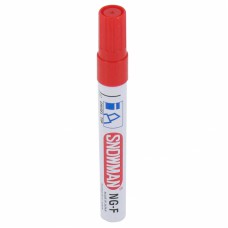 Stift rood met beitelpunt Td40000406