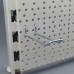 Achterwand perfo 66.5x40cm wit 