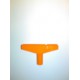 T- stuk oranje 9cm Td12015105