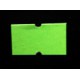 Etiket 21x12 rechthoek fluor groen permanent Td27383017