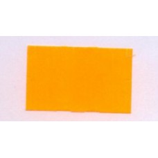 Etiket 26x16 rechthoek fluor oranje permanent Td27173015