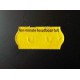 Etiket 26x12 golfrand geel -tenminste houdbaar tot- Td271130903