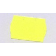 Etiket 26x16 golfrand fluor geel diepvries Td27188316
