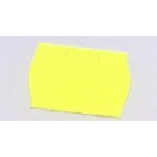 Etiket 26x16 golfrand fluor geel diepvries Td27188316
