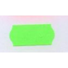 Etiket 26x12 golfrand fluor groen permanent Td27113007