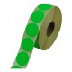 Prijssticker Ø25mm fluor groen 1000/rol Td27501725