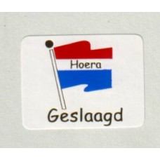 Etiket Hoera Geslaagd Td27517050