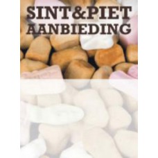 Prijskaart Sint & Piet Aanbieding 12x16cm 100st Tfr28001216